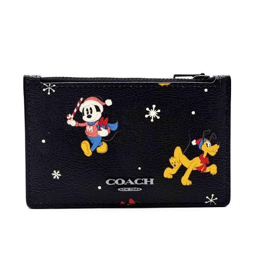 COACH コーチ カードケース コインケース 新品 新品 ディズニー コラボ 