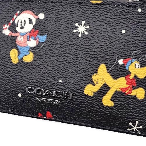 COACH コーチ カードケース コインケース 新品 新品 ディズニー コラボ ミッキーマウス プルート CM725 QB/M2【コーチ 箱 紙袋付き ギフト包装無料】｜brand｜06