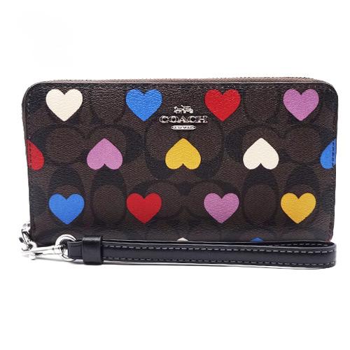 COACH コーチ 財布 長財布 新作 新品 花柄 シグネチャー ハート COACH コーチ 財布 長財布 新作 新品 花柄 シグネチャー ハート