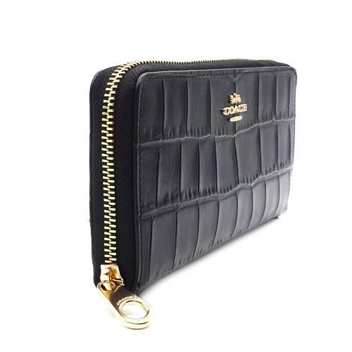 COACH（コーチ） 財布 COACHサイフ 新作 新品 エンボスド クロコダイル