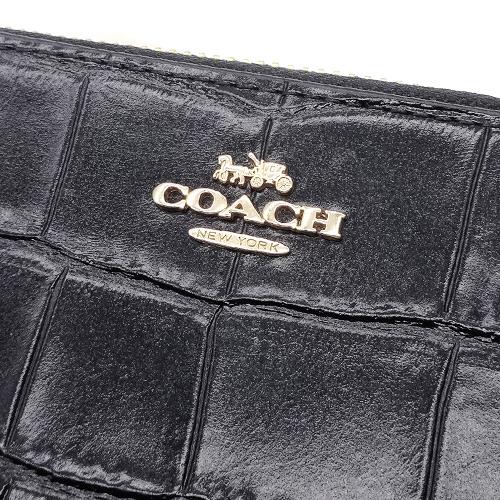 COACH（コーチ） 財布 COACHサイフ 新作 新品 エンボスド クロコダイル