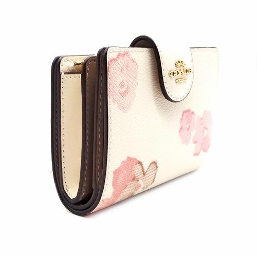 COACH コーチ 財布 サイフ 新品 フローラル 花柄 二つ折り財布 COACH コーチ 財布 サイフ 新品 フローラル 花柄 二つ折り財布