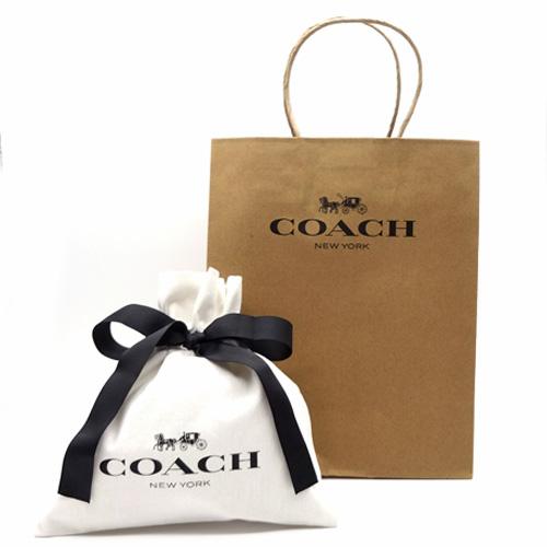 COACH（コーチ） ポーチ 新作 新品 デニム シグネチャー レザー リスト 