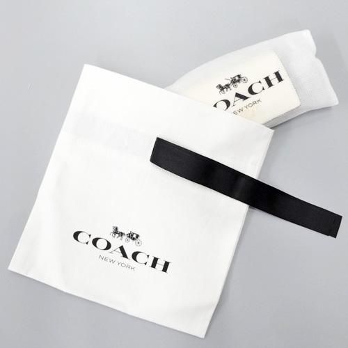 COACH（コーチ） ポーチ 新作 新品 デニム シグネチャー レザー リスト 