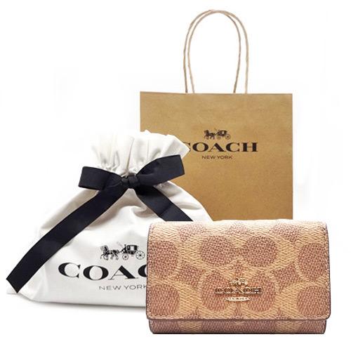 COACH（コーチ） キーケース 新作 新品 シグネチャー キーケース CZ 