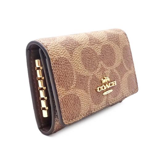 COACH（コーチ） キーケース 新作 新品 シグネチャー キーケース CZ