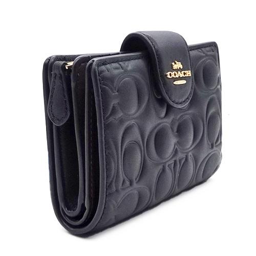 COACH（コーチ） 財布 二つ折り財布 新作 新品 シグネチャー カーフ