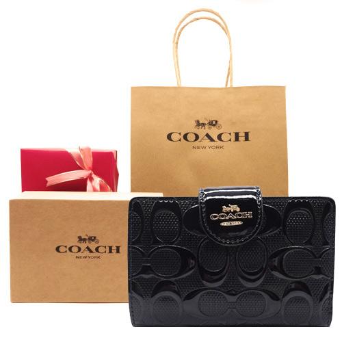 COACH（コーチ） 財布 二つ折り財布 新作 新品 シグネチャー