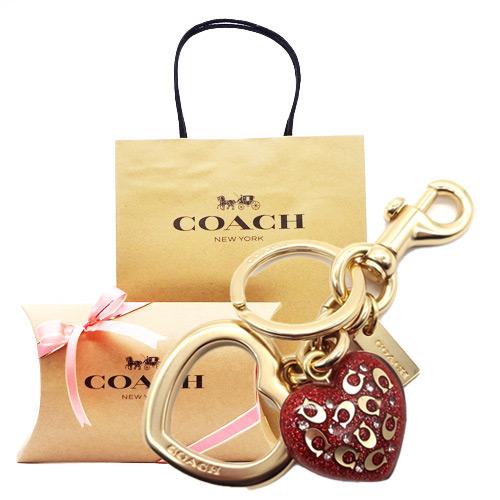 COACH（コーチ） キーホルダー キーリング 新作 新品 シグネチャー