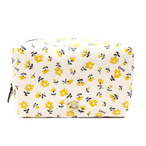 COACH（コーチ） コーチCOACHポーチ 新作 新品 フローラルプリント 花 
