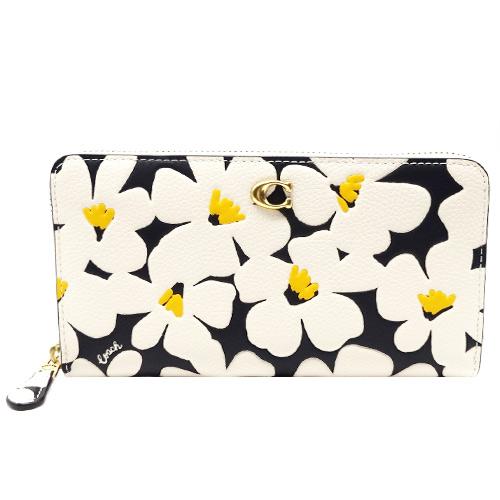 COACH（コーチ） 財布 サイフ 新作 新品 フローラルプリント 花柄 ぺ