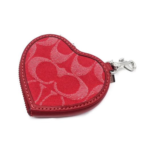 美品✨ コーチ COACH ケース 小銭入れ シグネチャー デニム 丸型 COACH（コーチ） 丸型ポーチ コインケース 小銭入れ : 塚口丸十質舗