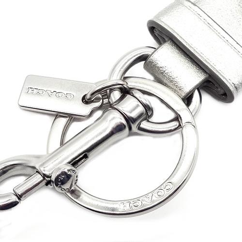 希少品　コーチ　COACH キーホルダー　ターンロック　ライト COACH（コーチ） キーホルダー キーリング 新作 新品 レザー ターン