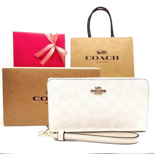 COACH（コーチ） 財布 長財布 新作 新品 シグネチャー ラウンド