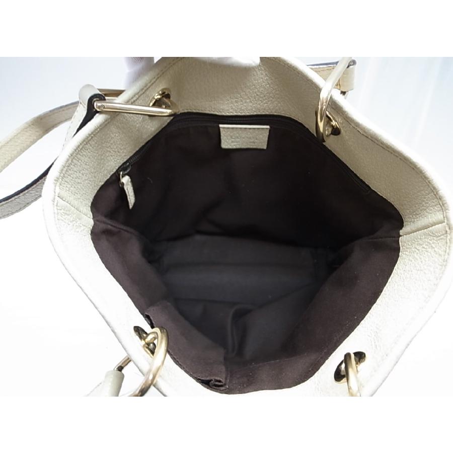 GG 【GUCCI】グッチ バケツ GGキャンバス×レザー ショルダー トート