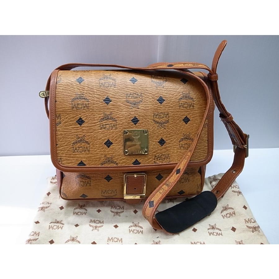 美品　MCM ボストンバッグ　旅行バッグ　ヴィセトス　モノグラム　ショルダー MCM（エムシーエム） エム シー エム ヴィセトス モノグラム ミニ