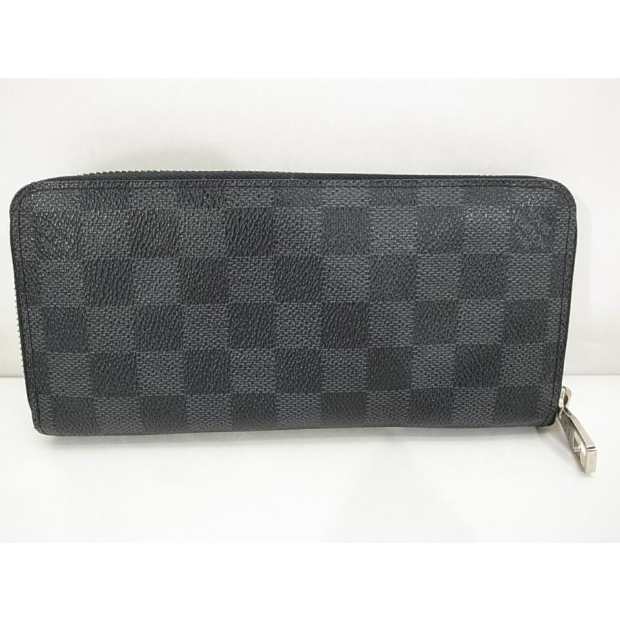 ルイ ヴィトン】 ダミエグラフィット ジッピーウォレット ヴェル