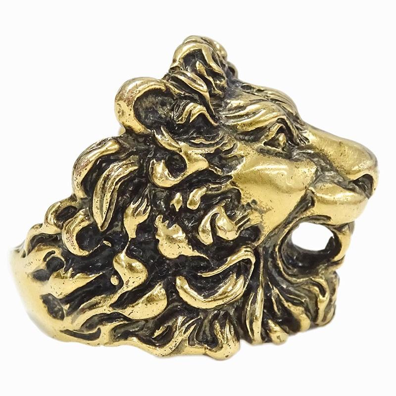 グッチ Gucci アクセサリー ライオンヘッドリング 指輪 メンズ ゴールド 23号 V ブランドベイヤフーショップ 通販 Yahoo ショッピング