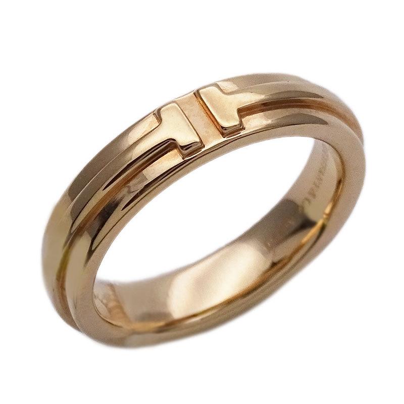 ティファニー レディース 約14号 Tiffany Tiffany Co リング 指輪 レディース ピンクゴールド Tナロー