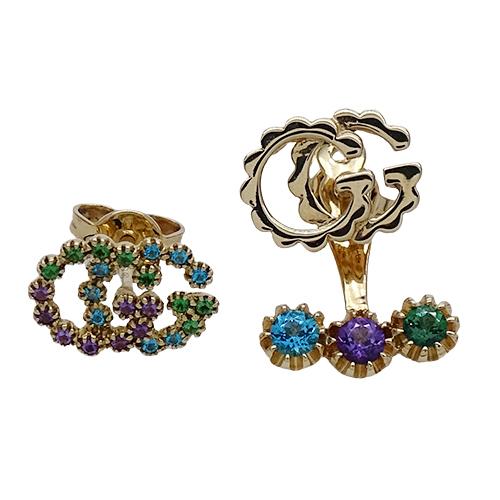 ワンピなど最旬ア グッチ Gucci ジュエリー ランニングg イエローゴールド 750yg レディース ピアス ピアス Dev Jlstudios Square5 Com