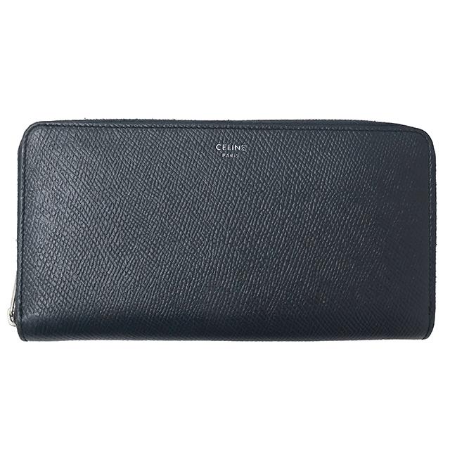 セリーヌCELINE長財布レザー正規品ラージジップウォレット