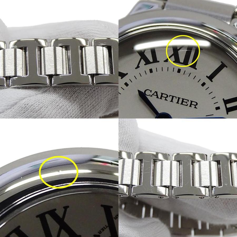 カルティエ Cartier 時計 レディース ブランド バロンブルー SM クオーツ QZ ステンレス SS W69010Z4 シルバー ラウンド 磨き済み｜brandbayshop｜10