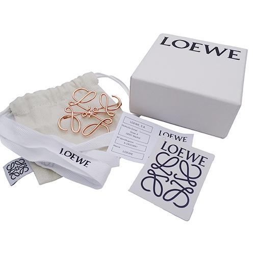 LOEWE ロエベ ブローチ レディース ブランド アナグラム ピンク LOEWE ロエベ ブローチ レディース ブランド アナグラム ピンク
