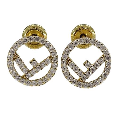 FENDI エフイズ ピアス 両耳 FENDI（フェンディ） ピアス レディース 