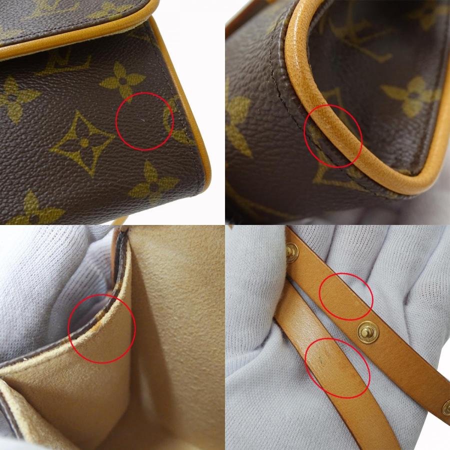 ルイ・ヴィトン LOUIS VUITTON バッグ モノグラム レディース ブランド ボディバッグ ウエストバッグ フロランティーヌ ブラウン M51855 茶｜brandbayshop｜10