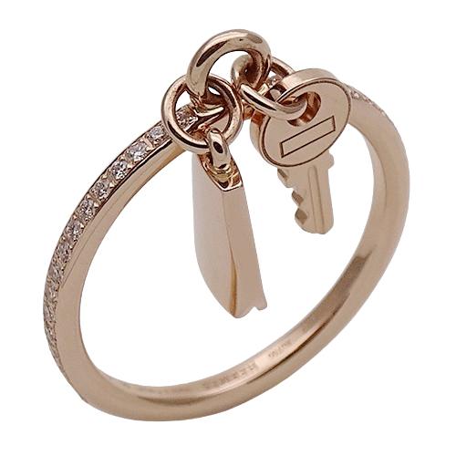 HERMES エルメス リング レディース ブランド 指輪 750PG HERMES エルメス リング レディース ブランド 指輪 750PG