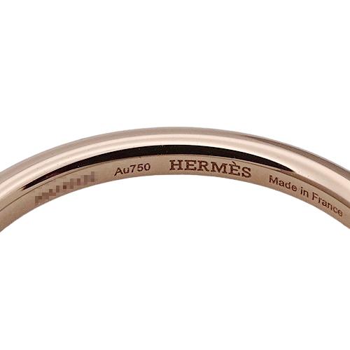 HERMES エルメス リング レディース ブランド 指輪 750PG HERMES エルメス リング レディース ブランド 指輪 750PG