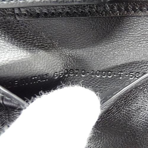 極美✨バレンシアガ 二つ折り財布 クラシック ネオ シティ レザー ブラック 極美✨バレンシアガ 二つ折り財布 クラシック ネオ シティ