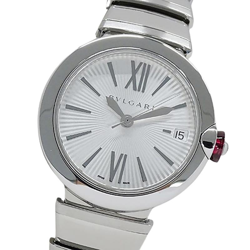 BVLGARI 自動巻き腕時計 シルバー/ホワイト BVLGARI 自動巻き時計 シルバー/ホワイト