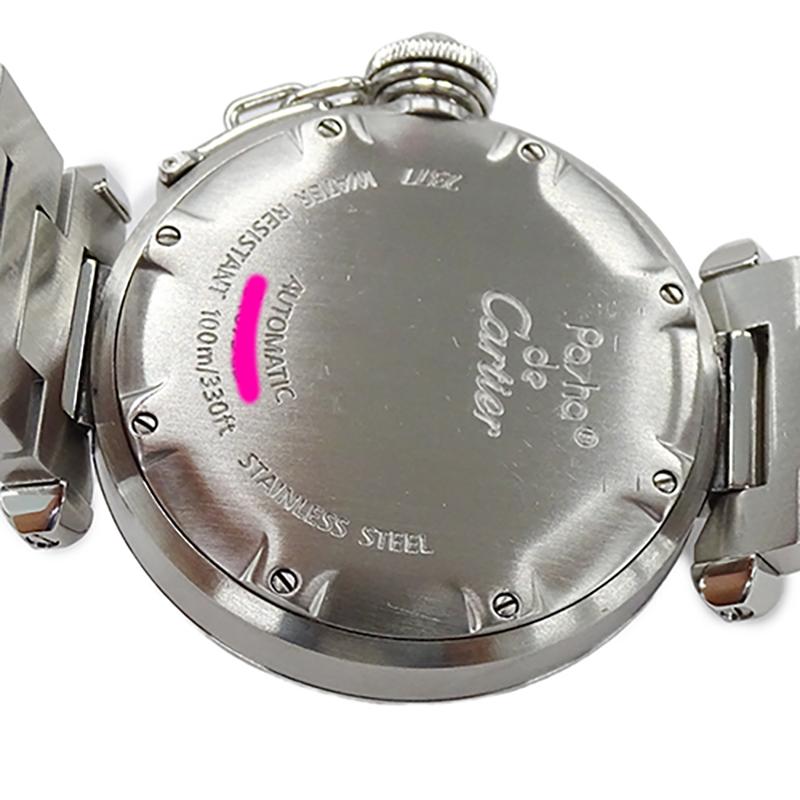 Cartier カルティエ 時計 ボーイズ ブランド パシャC メリディアン GMT  