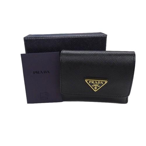 PRADA プラダ 財布 レディース ブランド 三つ折り財布 PRADA プラダ 財布 レディース ブランド 三つ折り財布