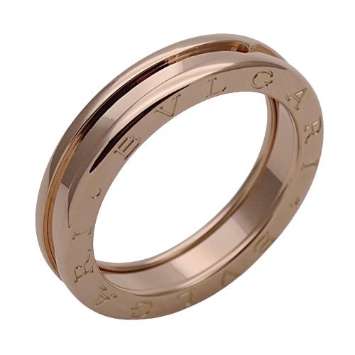 ブルガリ BVLGARI リング レディース メンズ ブランド 指輪 750PG B 