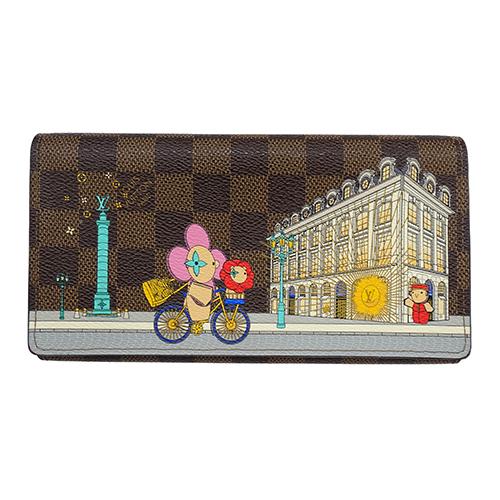 ルイ・ヴィトン LOUIS VUITTON 財布 ダミエ ヴィヴィエンヌ レディース  