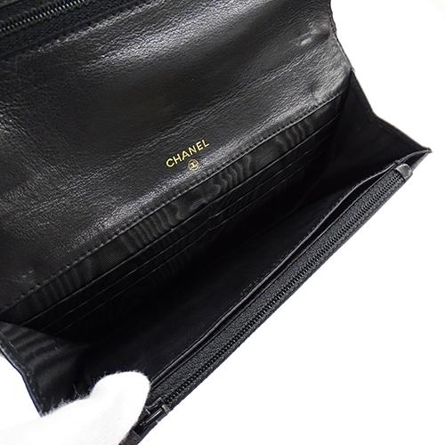 CHANEL シャネル 財布 レディース ブランド 長財布 キャビア CHANEL シャネル 財布 レディース ブランド 長財布 キャビア