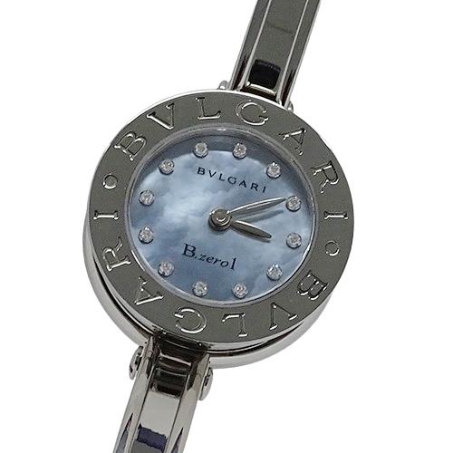 ブルガリビーゼロワン12Pダイヤモンドブルーシェル時計 BVLGARI（ブルガリ） 時計 レディース ブランド B-zero1 ビーゼロワン