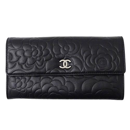 CHANEL シャネル 財布 カメリア レディース ブランド 長財布 CHANEL シャネル 財布 カメリア レディース ブランド 長財布