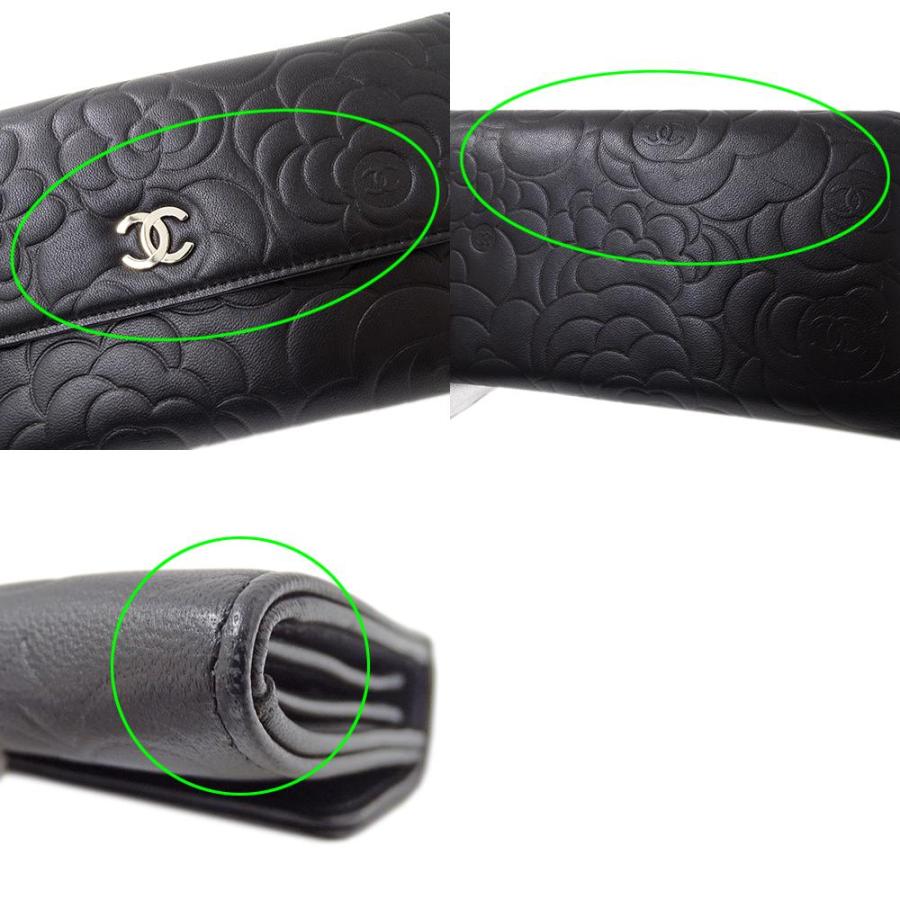 CHANEL シャネル 財布 カメリア レディース ブランド 長財布 CHANEL シャネル 財布 カメリア レディース ブランド 長財布