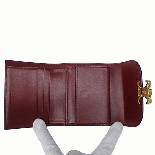 CELINE セリーヌ 財布 レディース ブランド トリオンフ 三つ折り CELINE セリーヌ 財布 レディース ブランド トリオンフ 三つ折り