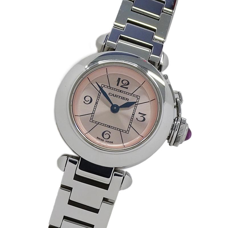 Cartier 腕時計 シルバー/ピンク