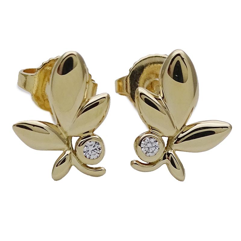 TIFFANY&Co. ティファニー ピアス レディース ブランド 750YG TIFFANY&Co. ティファニー ピアス レディース ブランド 750YG