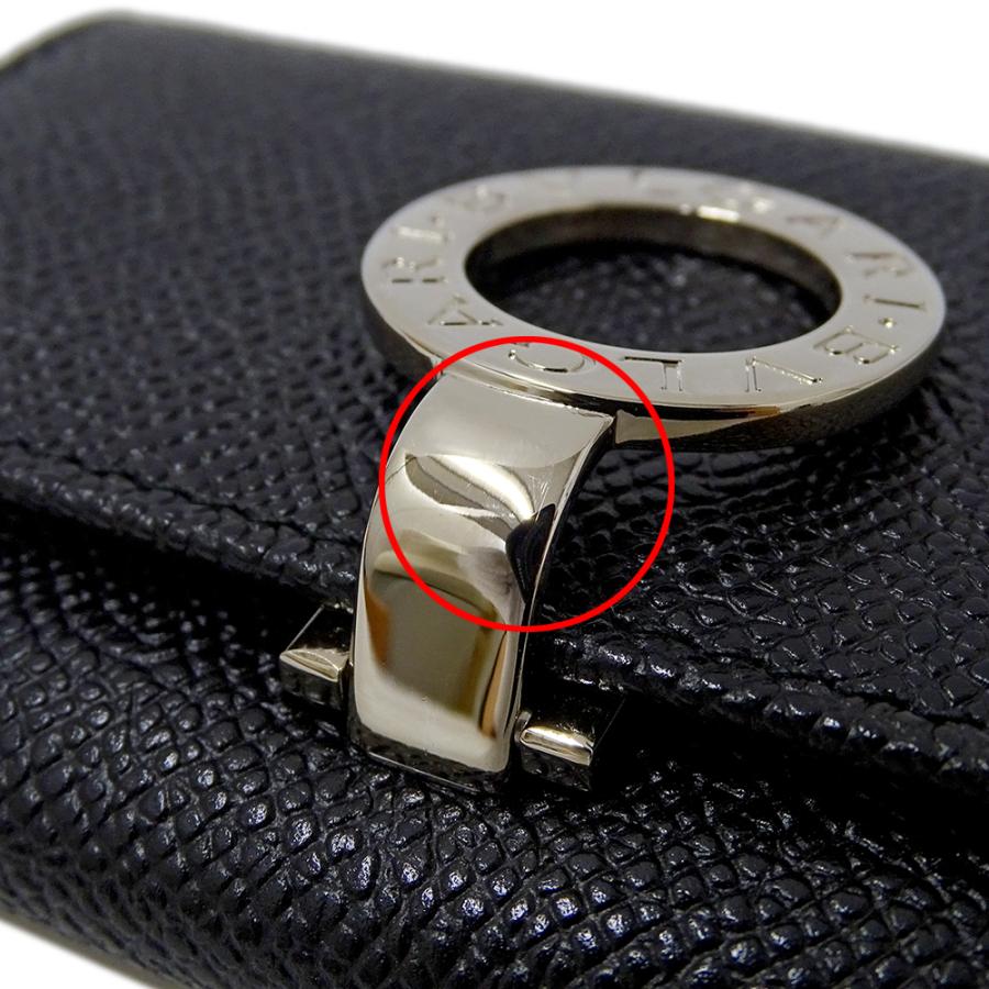 BVLGARI ブルガリ キーケース メンズ ブランド 6連キーケース