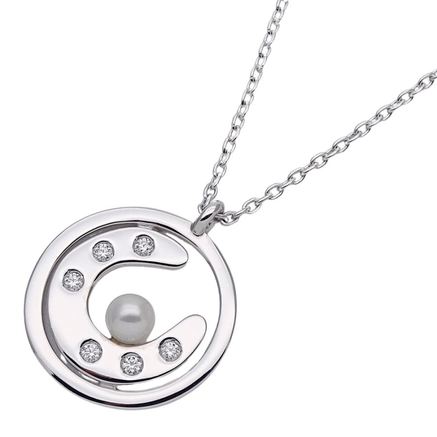 MIKIMOTO ミキモト ネックレス レディース ブランド K18WG