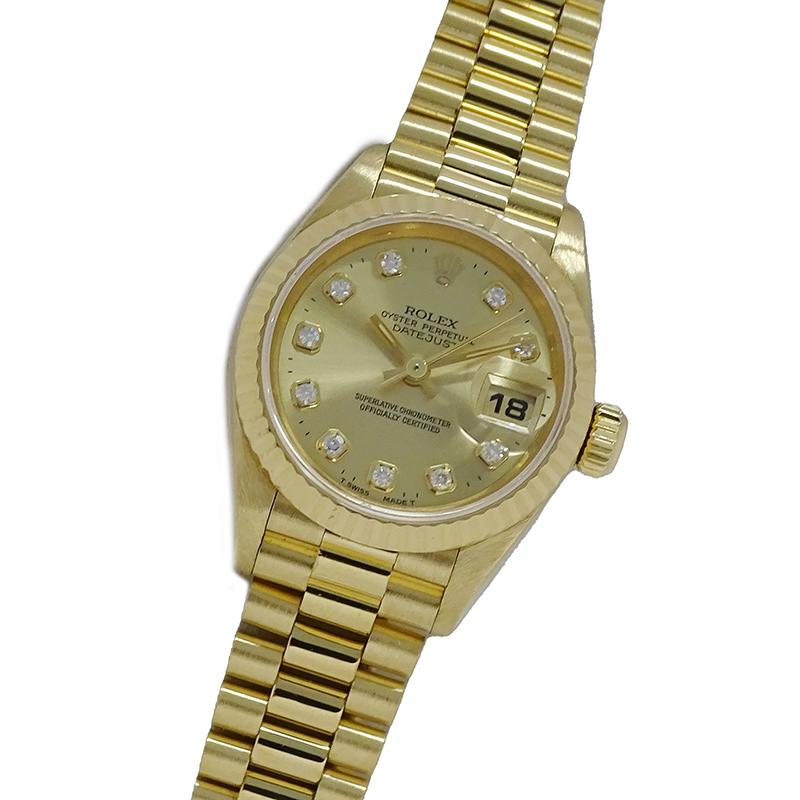 ROLEX（ロレックス） デイトジャスト 69178G W番 時計 レディース