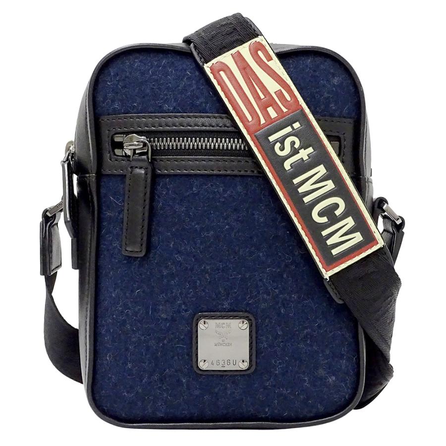 MCM ショルダーバッグ ネイビー MCM ショルダーバッグ 斜めがけ