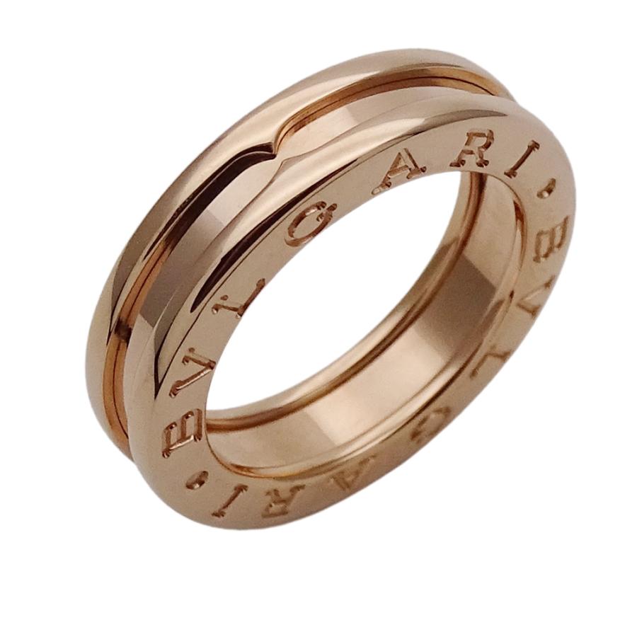 BVLGARI ブルガリ リング レディース メンズ ブランド 指輪 750PG B  
