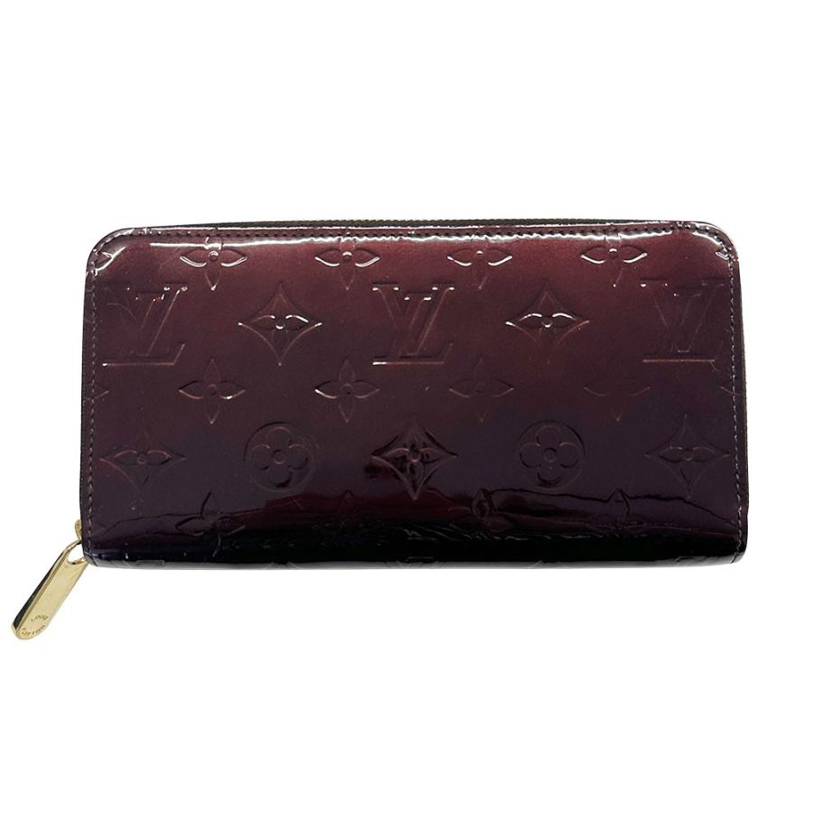 ルイヴィトン ヴェルニ ジッピーオーガナイザー 長財布 アマラント